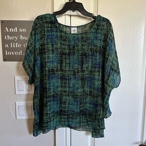 Cabi Paradox Double Shirt top